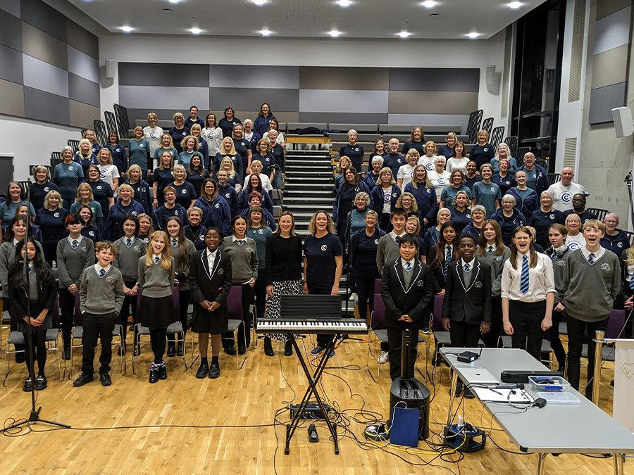 The King & The Collaboration Choir at The Clay Farm Centre